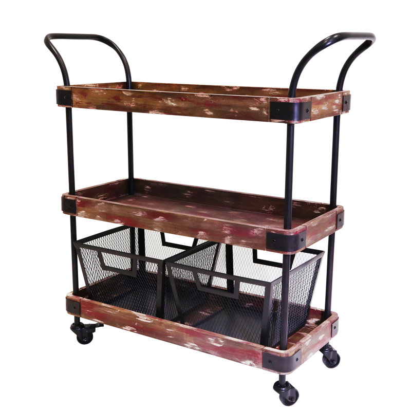 Williston Bar Cart Wayfair